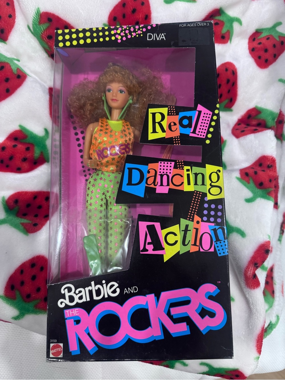 Vintage Diva doll from Barbie and the rockers never opened.